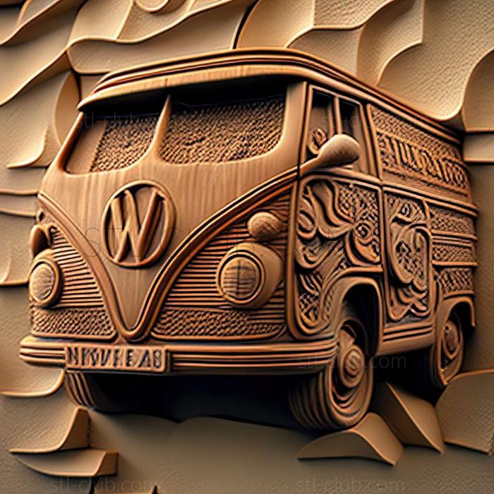 3D модель Volkswagen Caddy (STL)